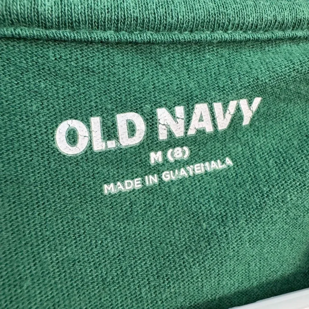 Kids’ Green Old Navy Difference Maker L/S Tee Size M (8) EUC